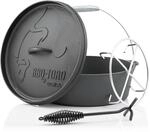 Dutch Oven Do12ax, 10,7 L Alpha Gusseisen Kochtopf, Gusstopf - Bbq-toro