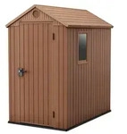 Gartenhaus Aus Kunstharz Darwin 4x6 Holz - Keter