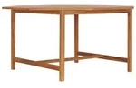 Gartentisch 150x150x75 Cm Teakholz Massiv Vidaxl