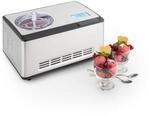 Klarstein - Dolce Bacio Eiscremebereiter Kompressions-eismaschine Eismaschine Auch