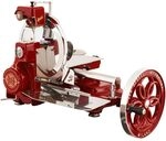 Slicer Volano Fiorito B114 Farbe Rot Golddekorationen - Berkel