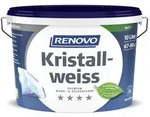 Renovo - Premium Wand- Und Deckenfarbe Kristallweiss Matt 10,0 Ltr.