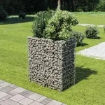 Vidaxl - Gabionen-hochbeet Verzinkter Stahl 90&times;50&times;100 Cm