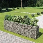 Vidaxl - Gabionen-hochbeet Verzinkter Stahl 360&times;50&times;100 Cm