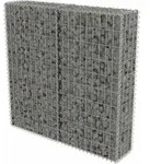 Vidaxl - Gabionenwand Mit Abdeckung Verzinkter Stahl 100&times;20&times;100 Cm