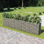 Vidaxl - Gabionen-hochbeet Verzinkter Stahl 450&times;50&times;100 Cm