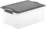 Aufbewahrungsbox Rotho 1776008812 13 Liter Stapelbar Langlebig