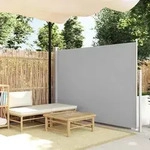 Ausziehbare Seitenmarkise 170&times;300 Cm Grau - Vidaxl