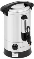 Royal Catering - Wasserkocher Edelstahl 6,5 Liter Doppelwandig 1500 W