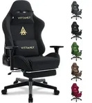 Gamingstuhl Ergonomisch Schwarz