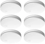 6er Set Elro Optischer Rauchmelder Mit 10 Jahres Batterie, Flach H&ouml;he 2,3cm...