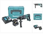 Makita Dhr 241 Rgj Akku Bohrhammer 18 V 2,0 J Sds Plus + 2x Akku 6,0 Ah +...