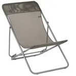 Mehrpositions-klapp-liegestuhl : Breite 58 Cm - Maxi Transat - Batyline&reg; Iso - Braun