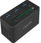 Logilink Dockingstation Usb 3.2 (g1) Hdmi,10-port,pd4,schw. (ua0370)