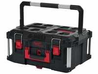 Koffer PACKOUT™ L411xB561xH282mm Polymer schwarz-rot MILWAUKEE