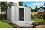 Globel Industries - Ger&auml;tehaus 'tower 108', Silber Metallic, 6,99 M2