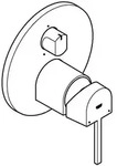 Plus Einhandbatterie Mit 3-wege Umstellung F&uuml;r Rapido - Grohe