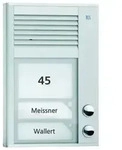 Tcs Audio Au&szlig;enstation Serie Pak 2 Klingeltasten (rechtsb&uuml;ndig), Ap Silber 