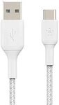 Geflochtenes Usb-c Boost Charge Kabel (usb-c Zu Usb-a Kabel, Usb Type-c Kabel F&uuml;r