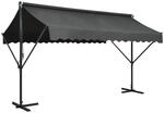 Vidaxl - Freistehende Markise 400x300 Cm Anthrazit