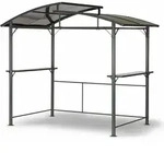 Profi-grillpavillon Xxl Mit Polycarbonat-dach, 275 X 165 X 233 Cm (l X B X H) - Leco