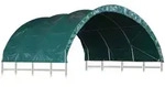 Weidezelt Pvc 3,7x3,7 M Gr&uuml;n - Vidaxl