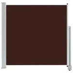Ausziehbare Seitenmarkise 160x300 Cm Braun Vidaxl