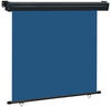 Balkon-Seitenmarkise 170 × 250 cm Blau vidaXL13444