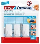 Selbstklebende Tesa Haken Kleiderb&uuml;gel Wei&szlig; Klein X3