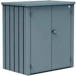 Terrassenschrank Romeo Gr. L Quarzgrau-metallic