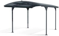 Palram - Canopia Aluminium Carport Atlas 5000 Anthrazit 495x288x243 Cm
