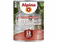Alpina - Wetterschutzfarbe 2,5 l vintagegrau Wetterschutzfarbe