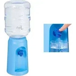 Wasserspender Mit Tank & Zapfhahn, Tisch Trinkwasserspender B&uuml;ro, 4,5 L, Kunststoff,