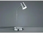 Led Schreibtischlampe Narcos Silber Matt Dimmbar