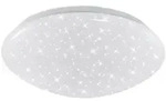 Briloner - Led Deckenleuchte Sternenhimmel Ip44 12 W Wei&szlig; Metall-kunststoff