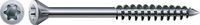 Spax - F&uuml;r Massivholz-fu&szlig;b&ouml;den, 3,5 X 45 Mm, 500 St&uuml;ck, Teilgewinde, Senkkopf,