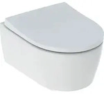 Keramag - Geberit Wand-wc, Tiefsp&uuml;ler Icon 36,6x49cm, Ge F., Rimf, M Sitz, Ku, We.