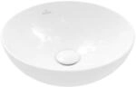 Villeroy & Boch Loop&friends - Aufsatzwaschtisch, Durchmesser 42 Cm, Mit &Uuml;berlauf,