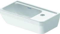 Duravit - D-neo Handwaschbecken, 400x220mm, 1 Hahnloch, Ohne