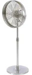Lucci Air Breeze Standventilator 50 W Chrom Schwenkbar