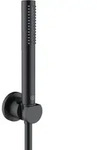 Nova Fonte - Brausegarnitur Mit Wandhalter Und Schlauch, Schwarz Matt 2085039-15 -