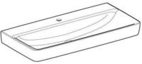 Keramag - Geberit Renova Plan, Waschtisch, 100x48 Cm, 1 Hahnloch, Ohne