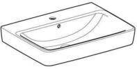 Geberit Renova Plan, Aufsatz-waschtisch , 65x48 Cm, 1 Hahnloch,