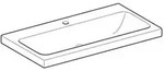 Keramag - Geberit Icon Light Waschtisch, 90 Cm X 48 Cm, Mit Hahnloch, Ohne