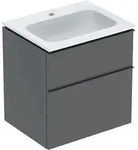 Geberit Icon Set M&ouml;belwaschtisch Mit Unterschrank, 2 Schubladen,