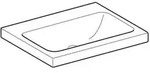 Keramag - Geberit Icon Light Aufsatzwaschtisch, 60 Cm X 48 Cm, Ohne