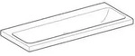Geberit Icon Light Waschtisch, 120 Cm X 48 Cm, Ohne Hahnloch,