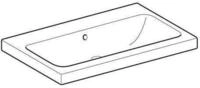 Keramag - Geberit Icon Light Aufsatzwaschtisch, 75 Cm X 48 Cm, Ohne