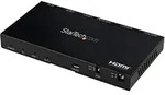 Startech.com Hdmi-splitter Mit 2 Ports - 4k 60 Hz Mit Integriertem Scaler - 7.1