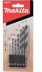 Satz Mit 7 Spiralf&ouml;rmigen Holzbits, 1/4'' Sechskantschaft &ndash; Makita D-62371